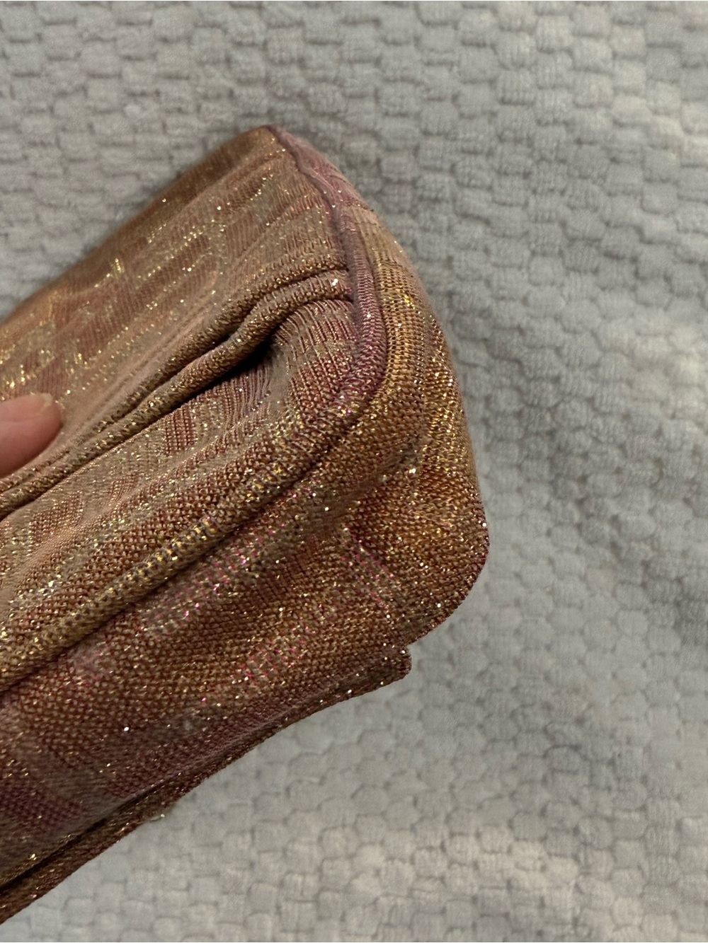 Fendi Gold Monogram Chain Shoulder Bag - Picture 9 of 13